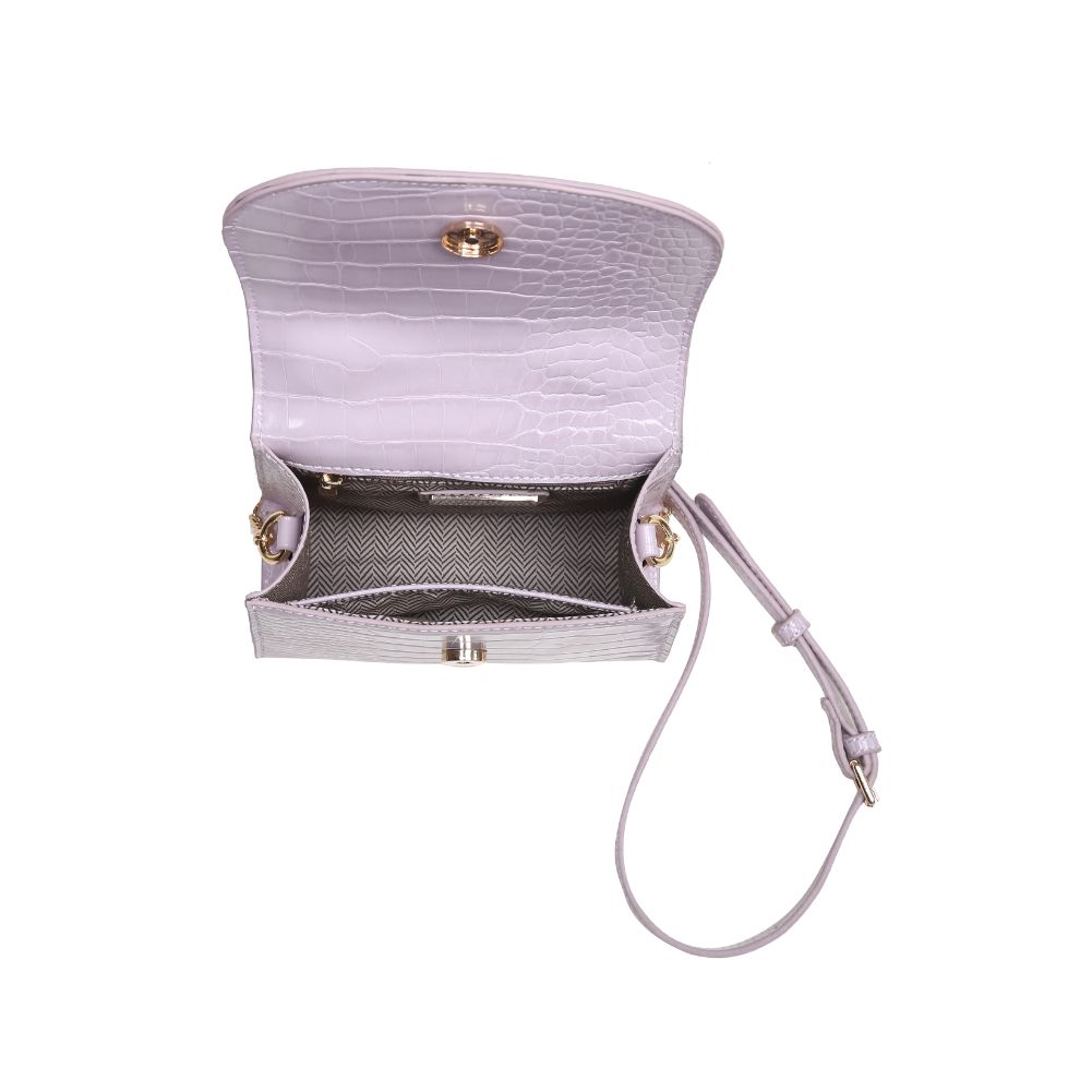 Product Image of Moda Luxe Talia Clutch 842017125648 View 4 | Lilac