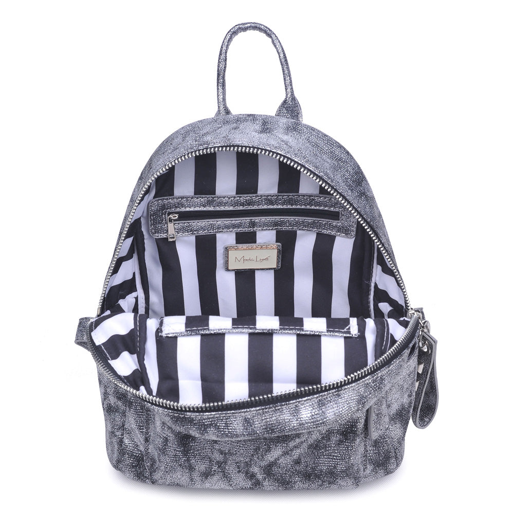 Product Image of Moda Luxe Claudette Backpack 842017112013 View 4 | Pewter