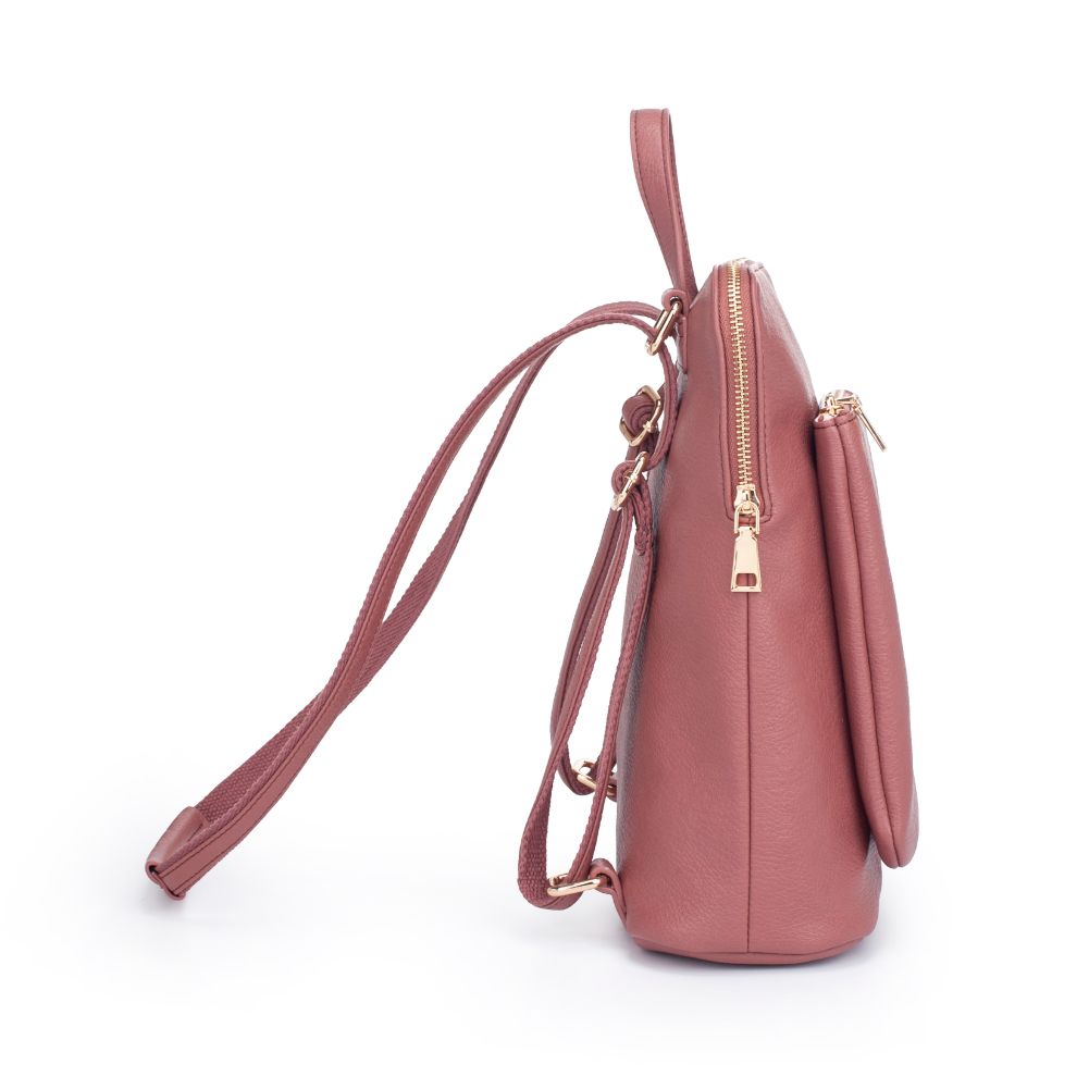 Product Image of Moda Luxe Phoebe Backpack 842017126614 View 6 | Rouge