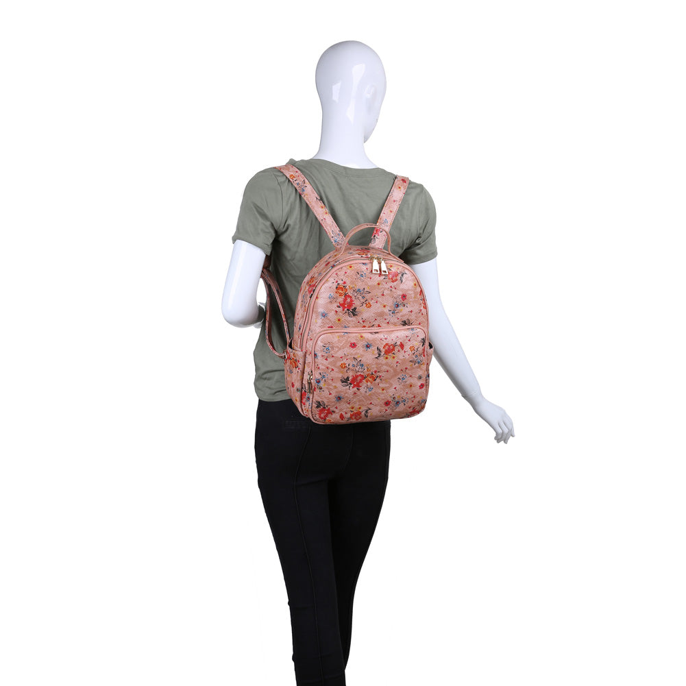 Product Image of Moda Luxe Nancy Backpack 842017119715 View 5 | Blush