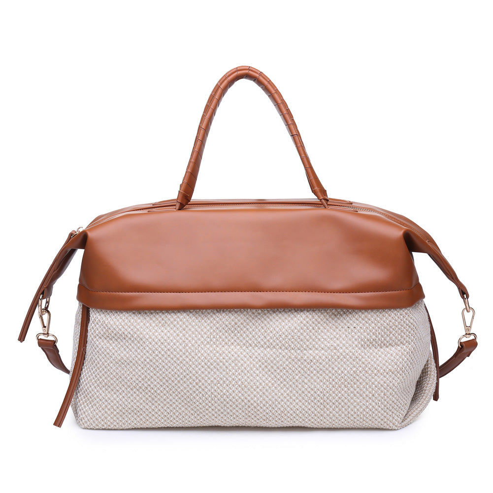 Product Image of Moda Luxe Sebastian Satchel 842017113188 View 3 | Tan