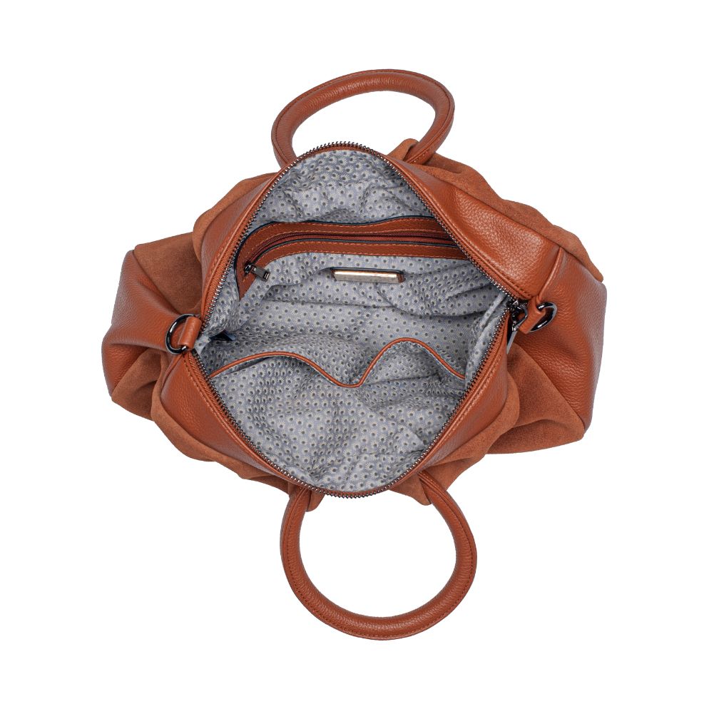 Product Image of Moda Luxe Addy Satchel 842017126362 View 8 | Tan