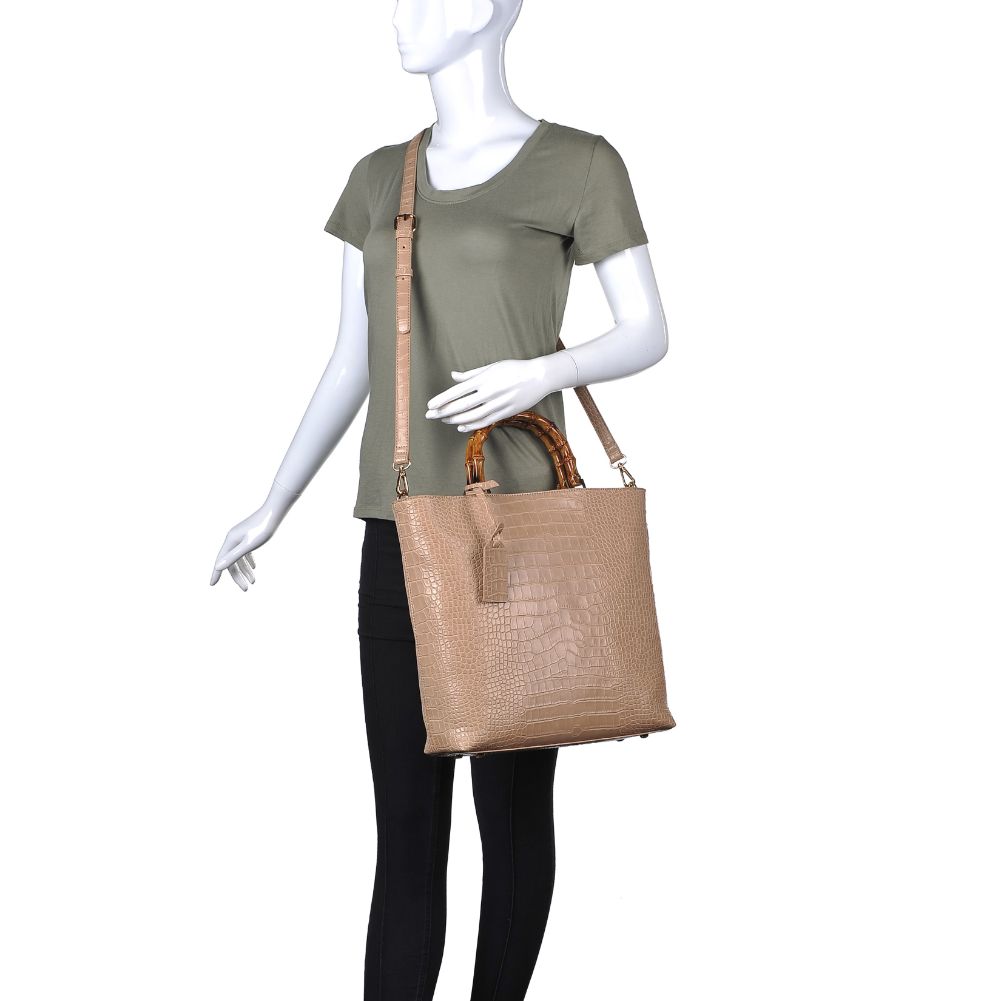 Product Image of Moda Luxe Tessa Tote 842017124962 View 5 | Natural