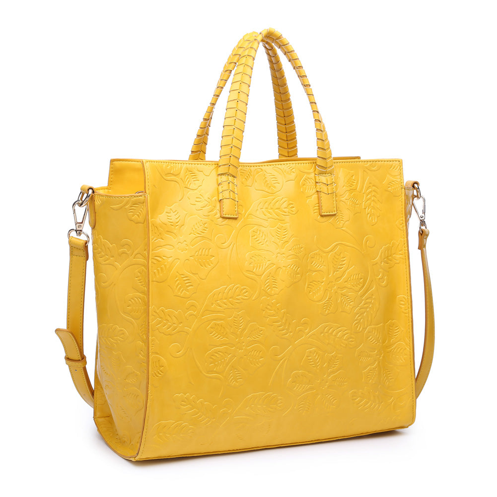 Product Image of Moda Luxe Renee Hobo 842017120049 View 2 | Mustard