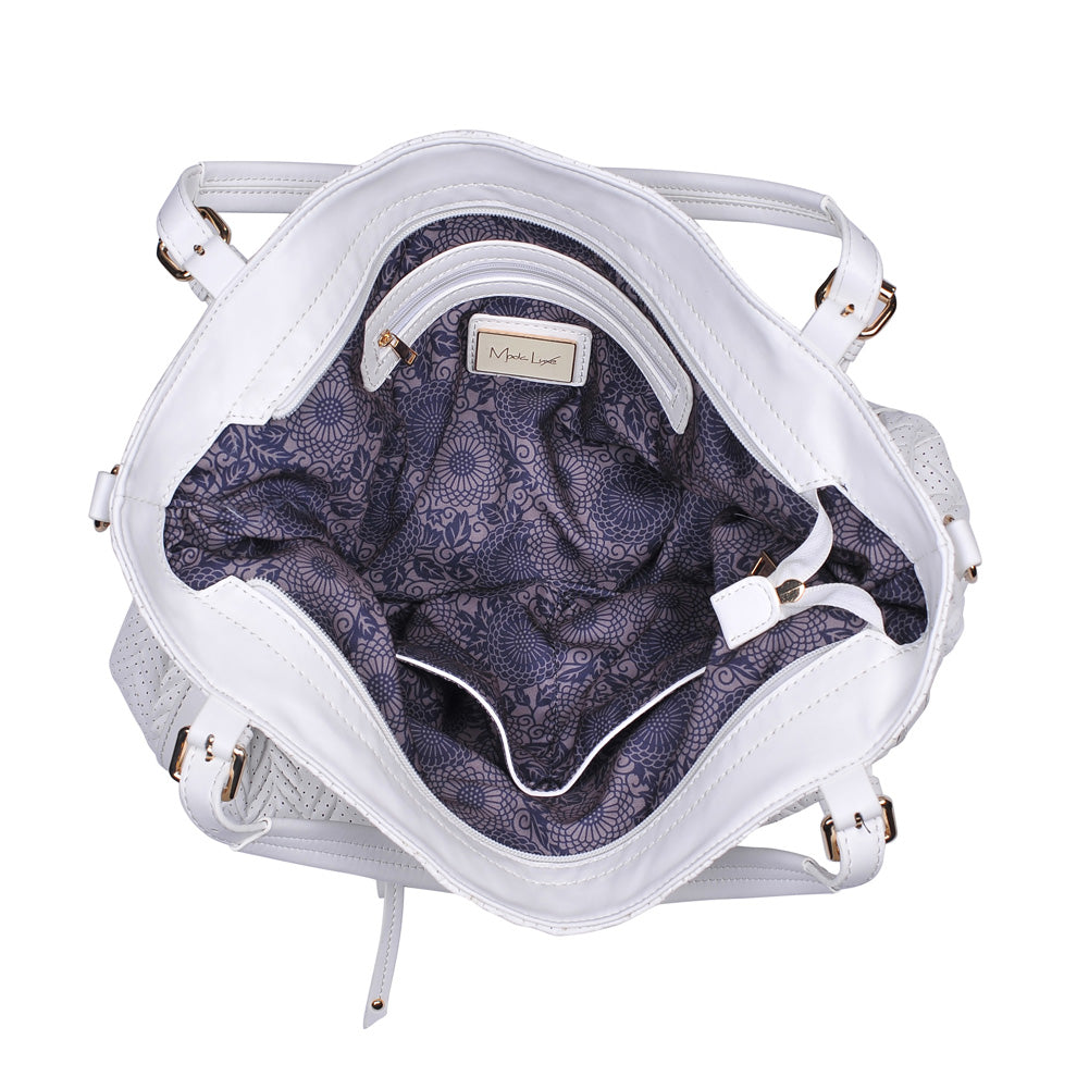 Product Image of Moda Luxe Gemma Hobo 842017118664 View 4 | White