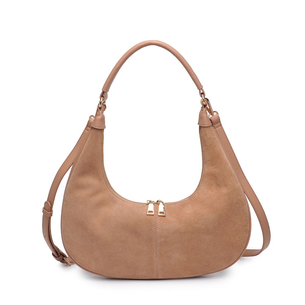 Product Image of Moda Luxe Teresa Shoulder Bag 842017128281 View 5 | Natural