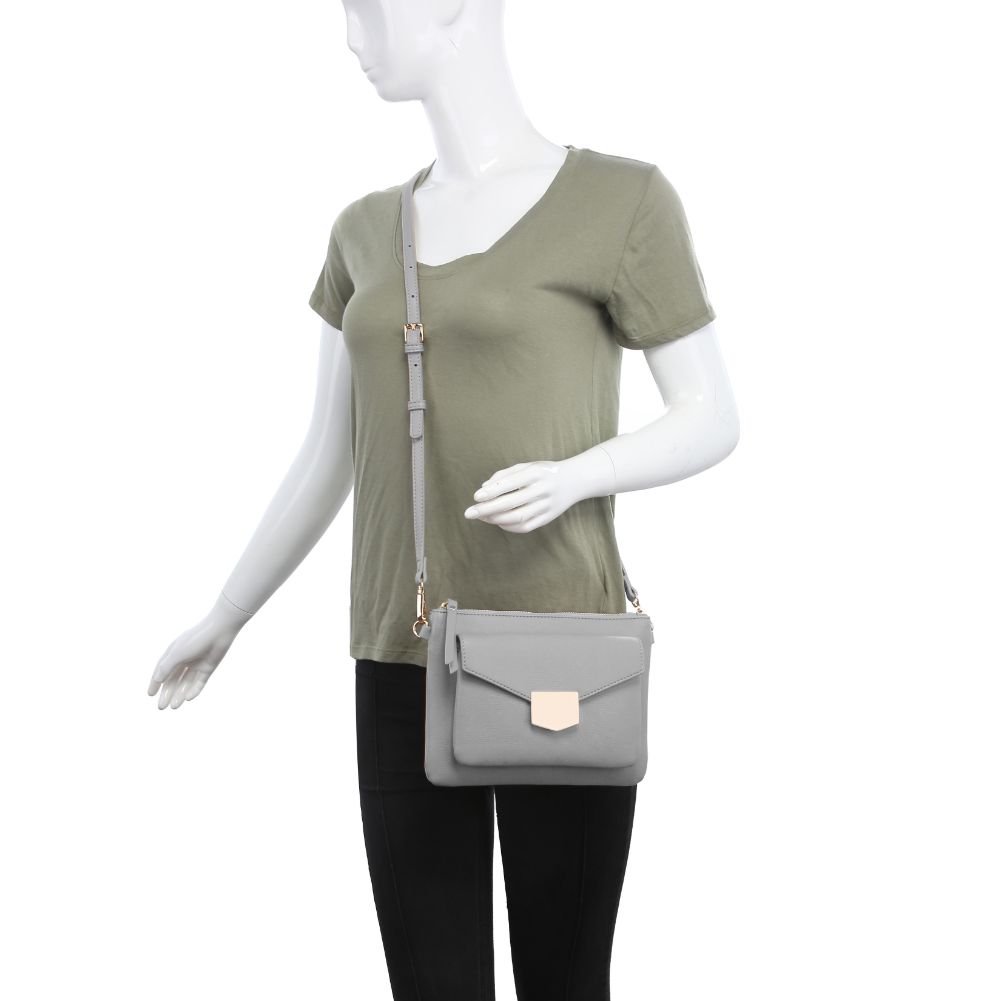 Product Image of Moda Luxe Amari Crossbody 842017130444 View 5 | Dove Grey