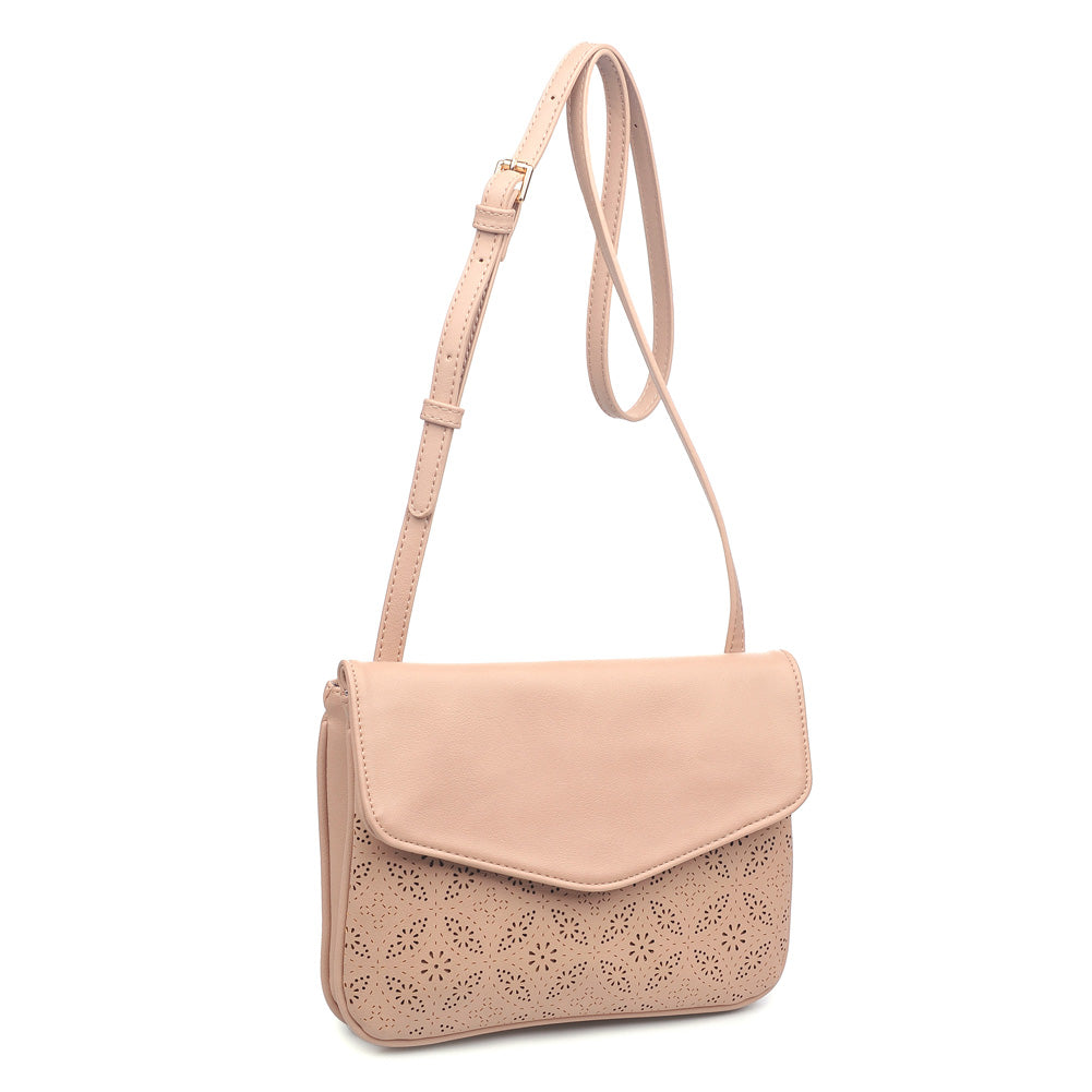 Product Image of Moda Luxe Tate-Perf Crossbody 842017111214 View 2 | Natural