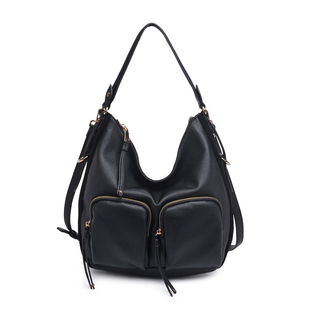 Product Image of Moda Luxe Marla Hobo 842017134022 View 5 | Black