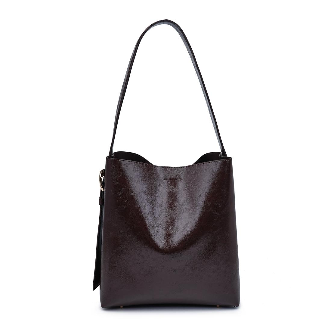 Product Image of Moda Luxe Brooke Bucket 842017139546 View 5 | Chocolate
