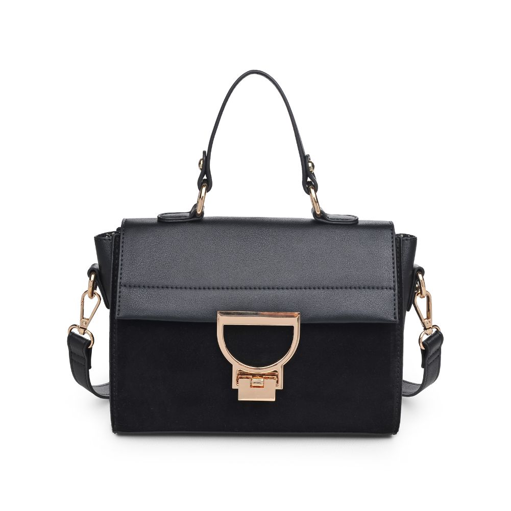 Product Image of Moda Luxe Brynn Satchel 842017120773 View 5 | Black