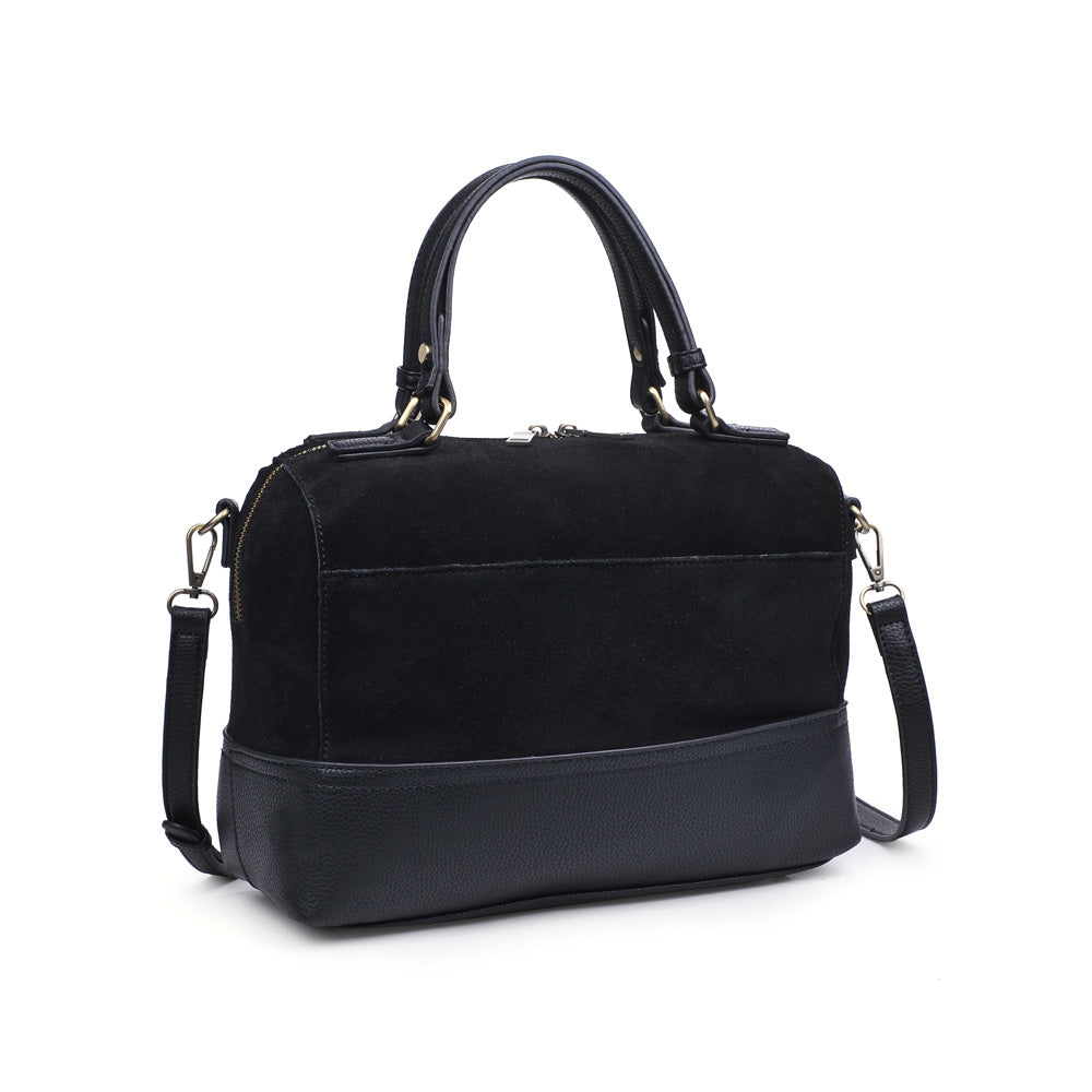Product Image of Moda Luxe Matilda Satchel 842017118923 View 6 | Black