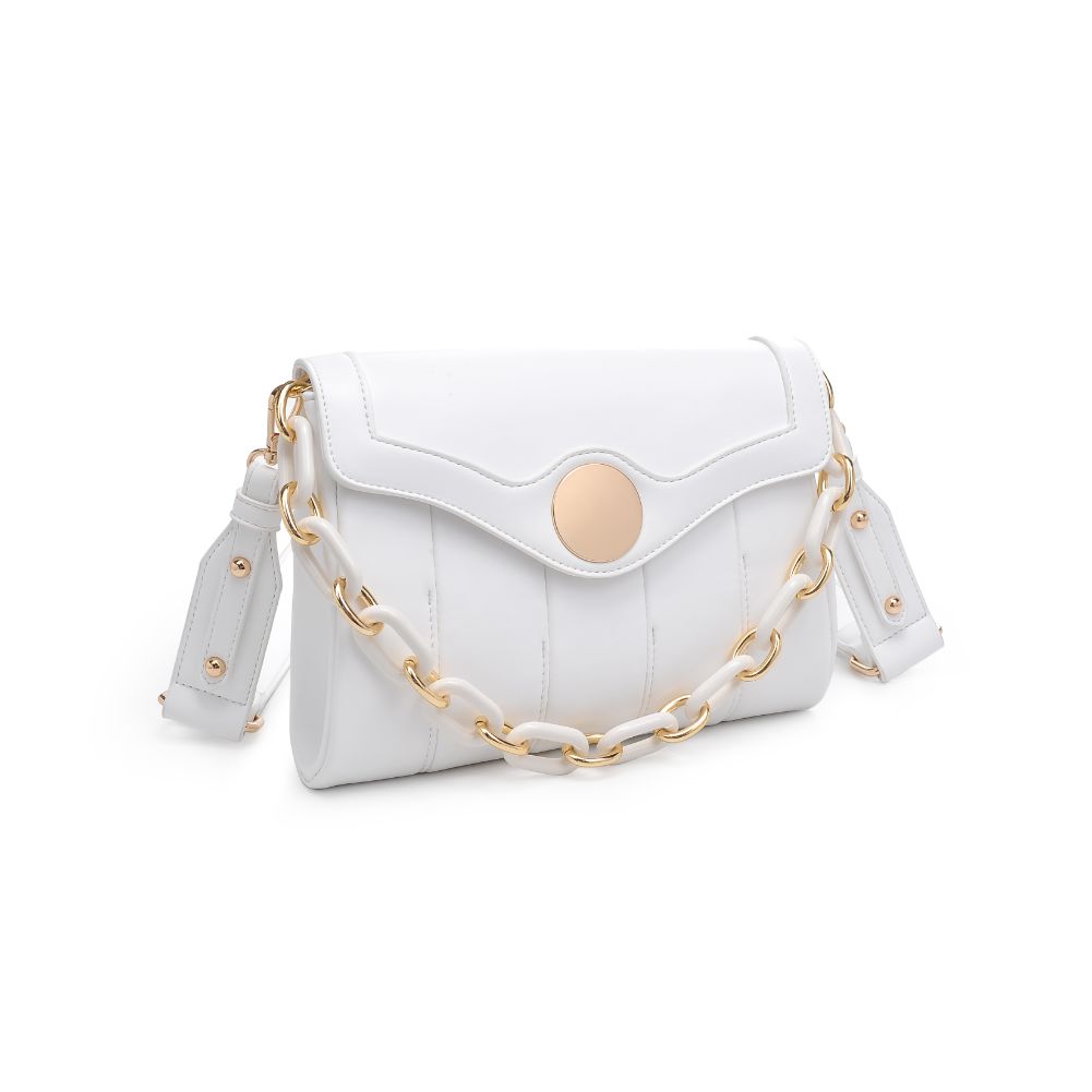 Product Image of Moda Luxe Larisa Crossbody 842017131359 View 6 | White