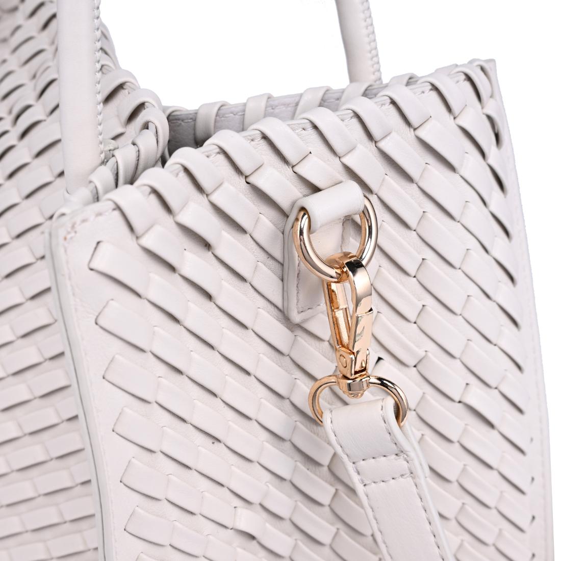 Moda Luxe Jackie Tote 842017140849 View 8 | Cream