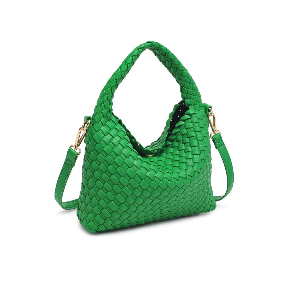 Woman wearing Kelly Green Moda Luxe Jessamine Crossbody 842017132202 View 6 | Kelly Green