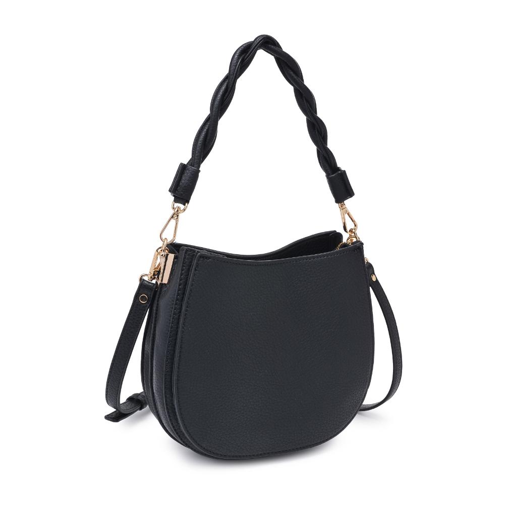 Product Image of Moda Luxe Glamique Crossbody 842017134831 View 6 | Black