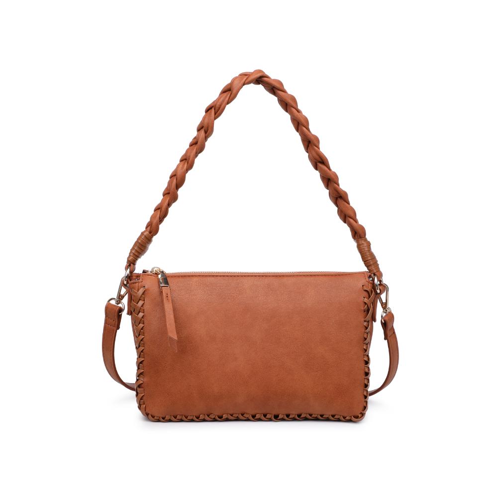Product Image of Moda Luxe Velveta Crossbody 842017135364 View 5 | Tan
