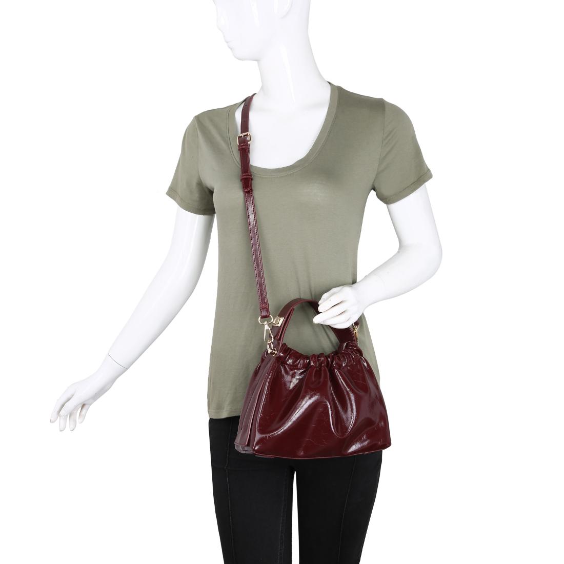 Product Image of Moda Luxe Bambi Crossbody 842017139799 View 5 | Burgundy