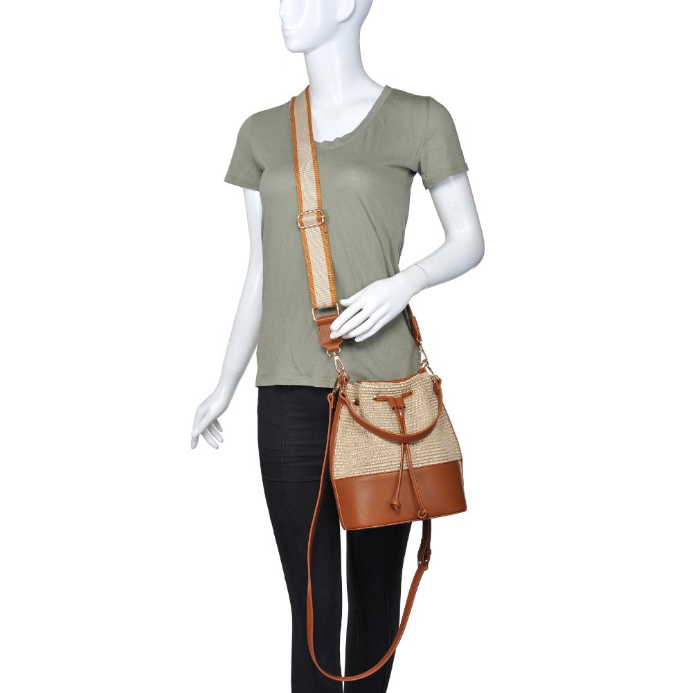 Product Image of Moda Luxe Eleganto Crossbody 842017134718 View 5 | Tan