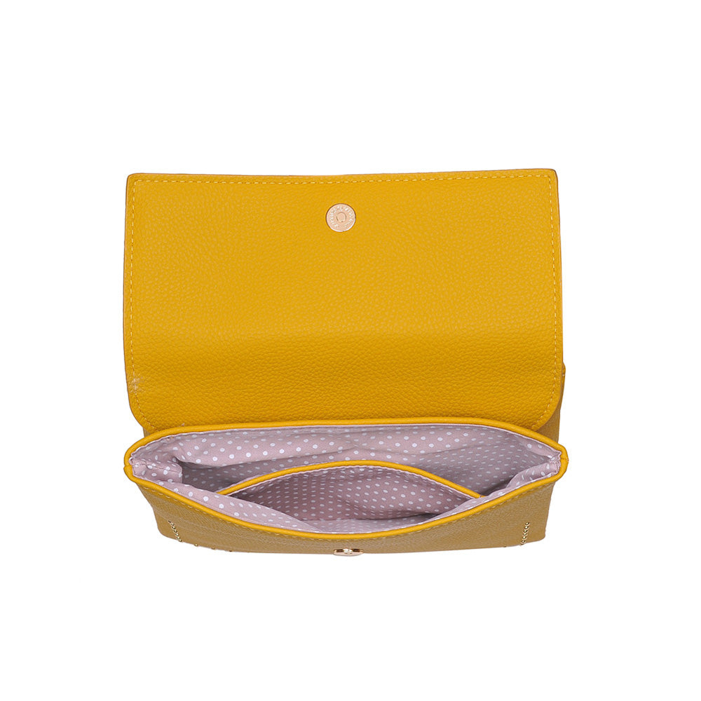 Product Image of Moda Luxe Fate Crossbody 842017111610 View 8 | Mustard