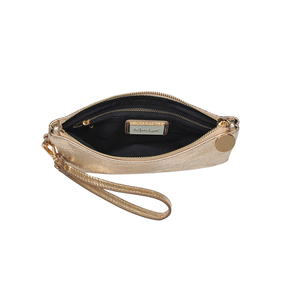 Product Image of Moda Luxe Olivia Wristlet 842017117933 View 8 | Gold