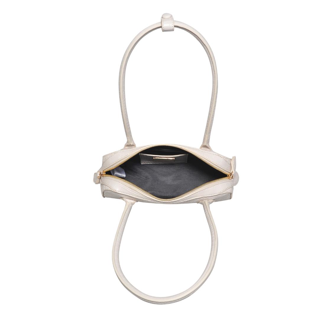 Woman wearing Ivory Moda Luxe Lola Shoulder Bag 842017139256 View 9 | Ivory