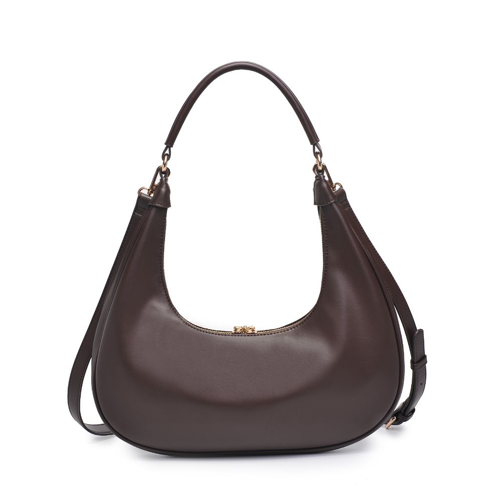Product Image of Moda Luxe Teresa Shoulder Bag 842017128274 View 7 | Chocolate