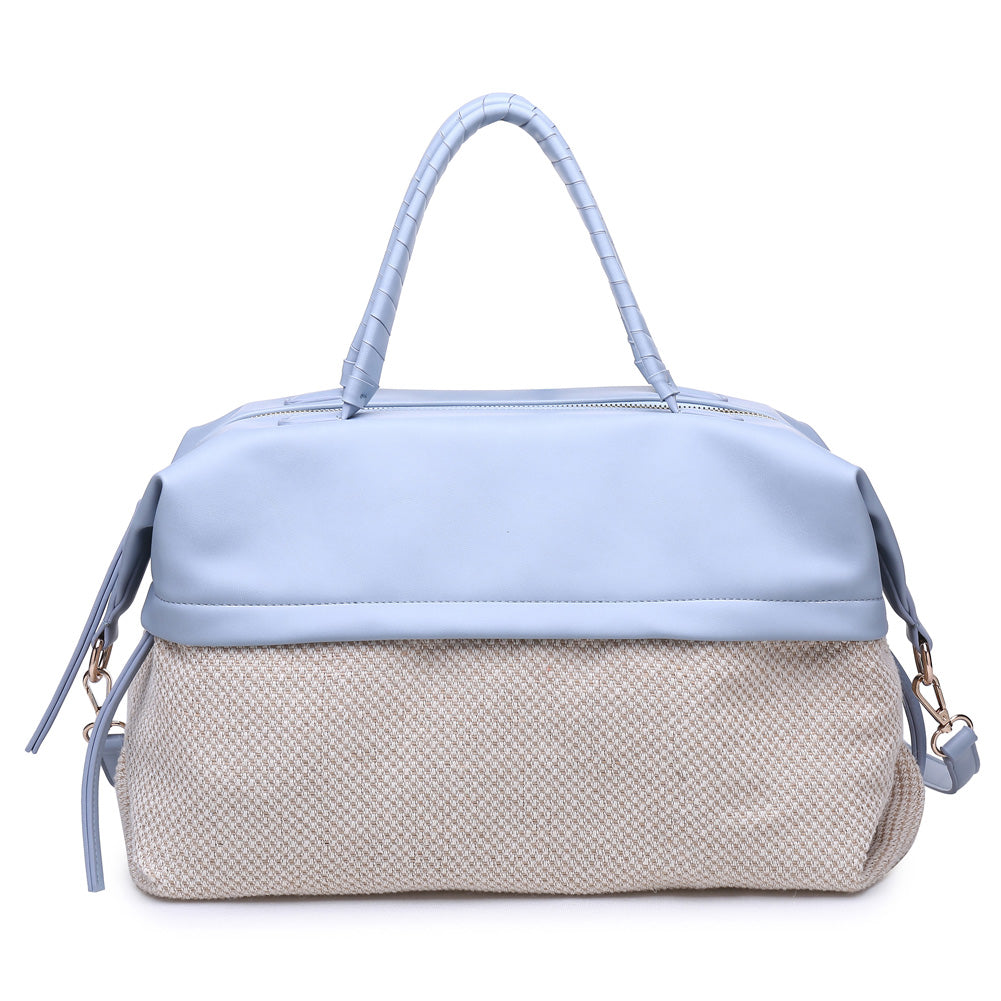 Product Image of Moda Luxe Sebastian Satchel 842017113195 View 3 | Blue