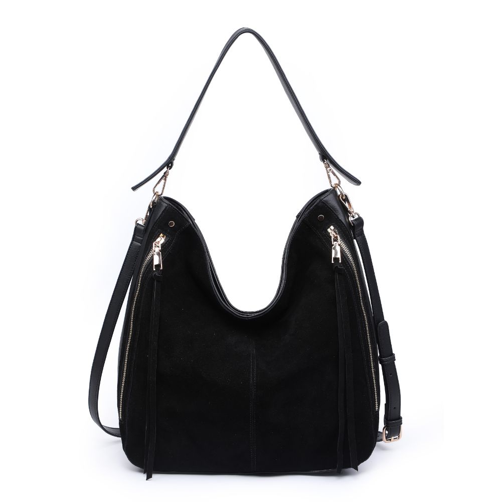 Product Image of Moda Luxe Emilia Hobo 842017130666 View 5 | Black