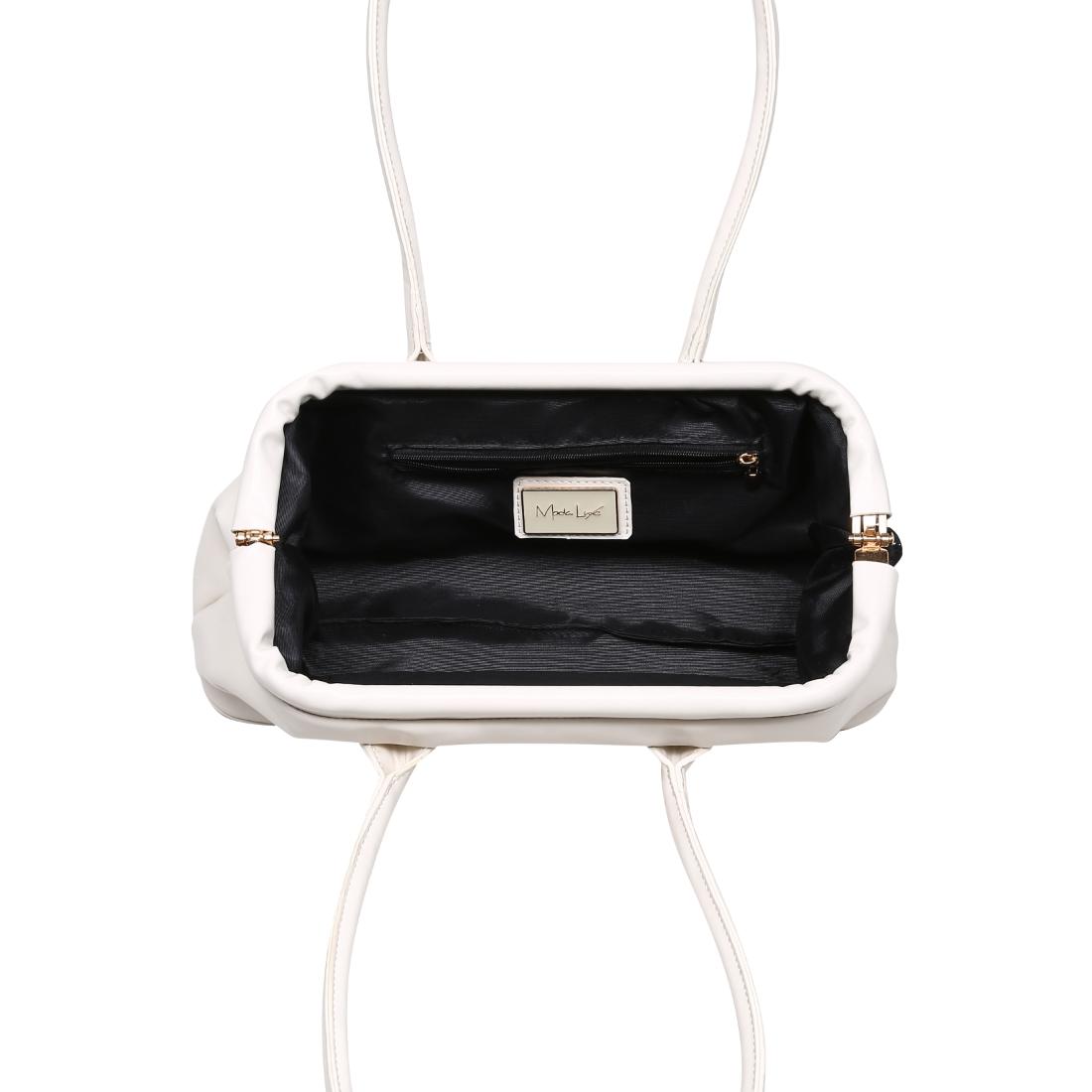 Product Image of Moda Luxe Ninna Shoulder Bag 842017140092 View 8 | Cream