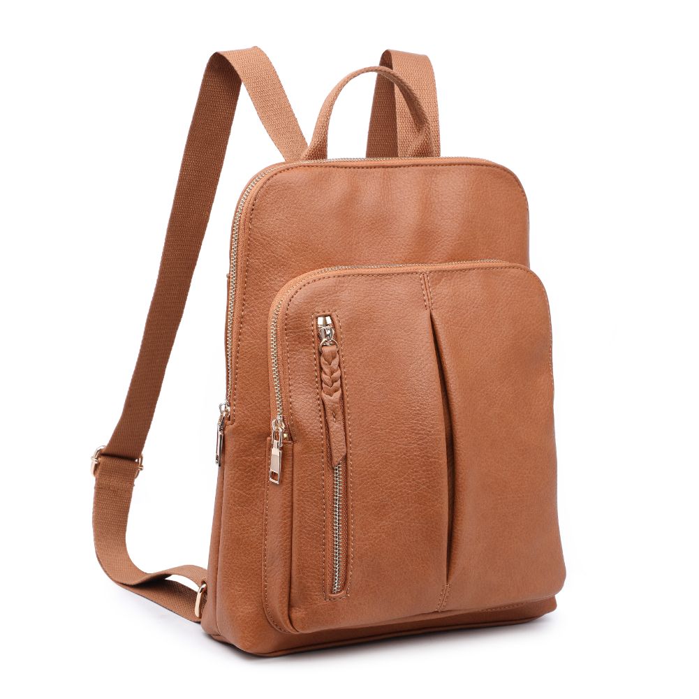 Product Image of Moda Luxe Lily Backpack 842017130321 View 6 | Tan