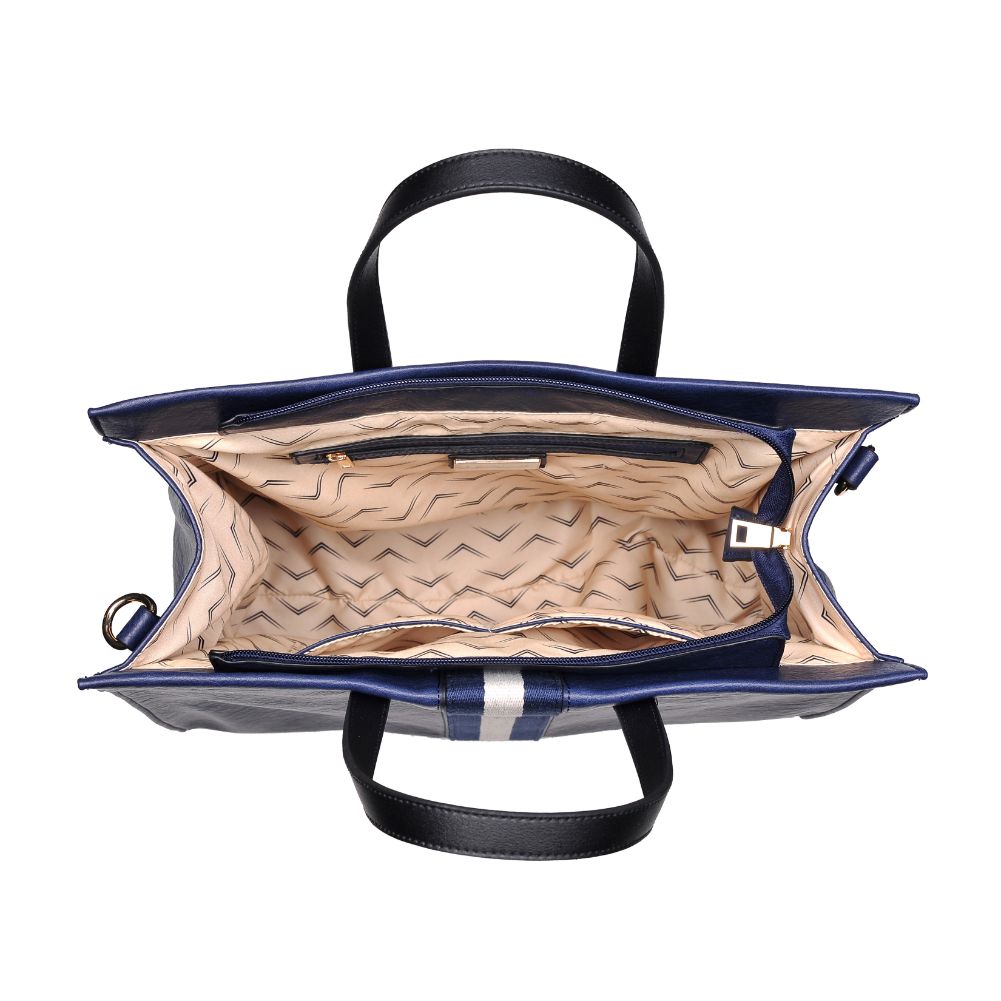 Product Image of Moda Luxe Julian Tote 842017117032 View 8 | Navy
