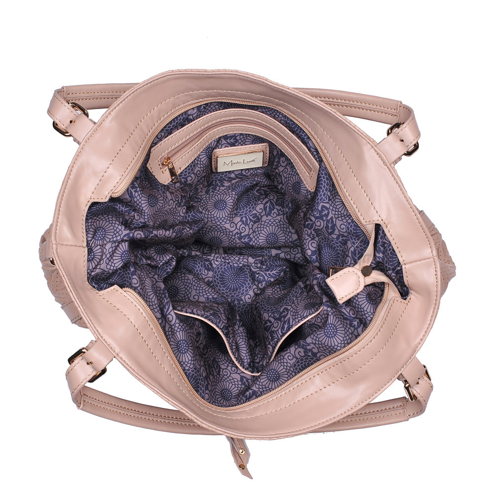 Product Image of Moda Luxe Gemma Hobo 842017118688 View 4 | Natural