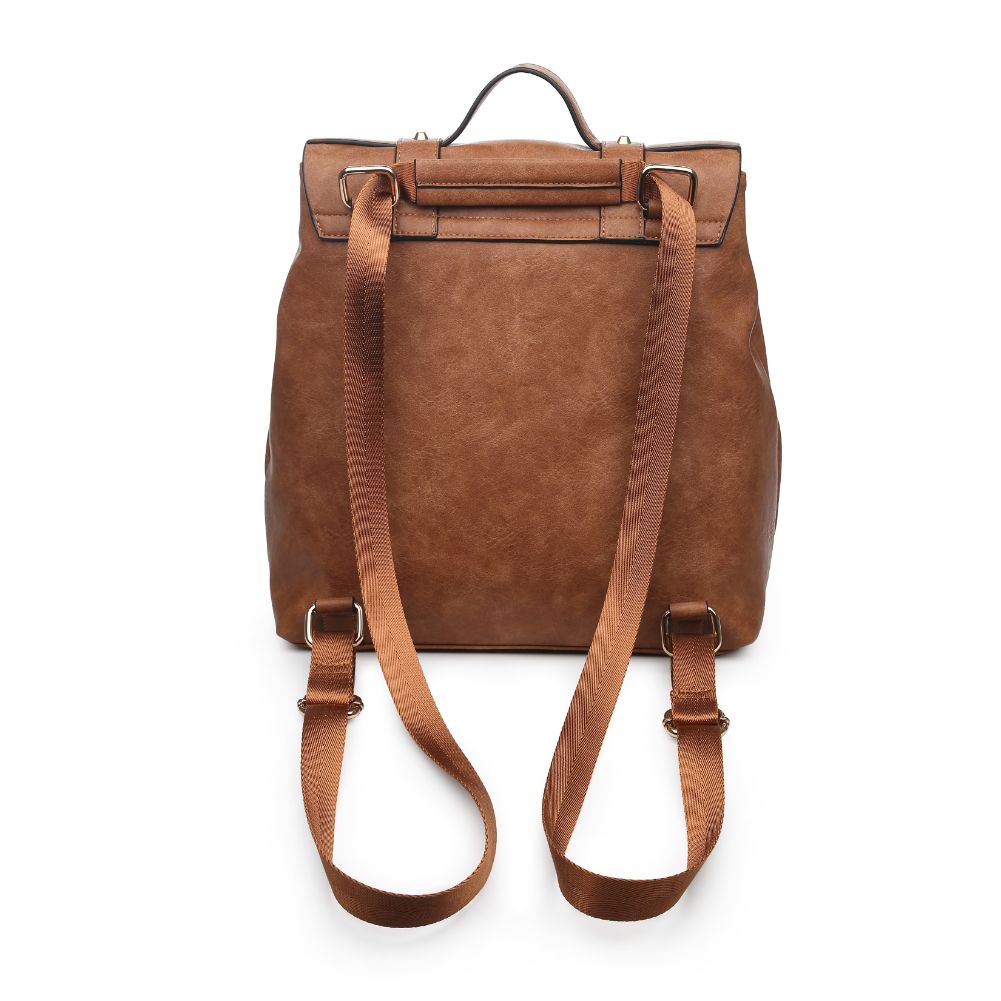Product Image of Moda Luxe India Backpack 842017122838 View 3 | Tan