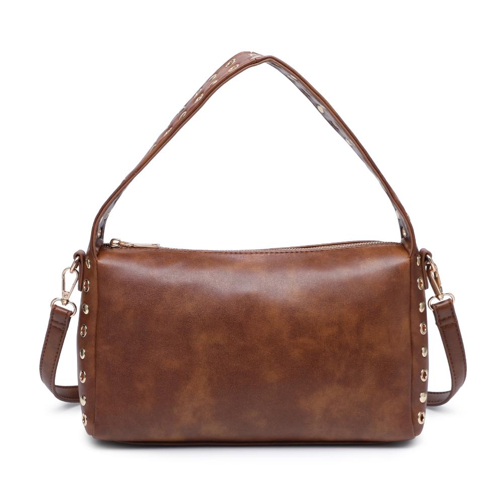 Product Image of Moda Luxe Jane Clutch 842017136750 View 5 | Cognac