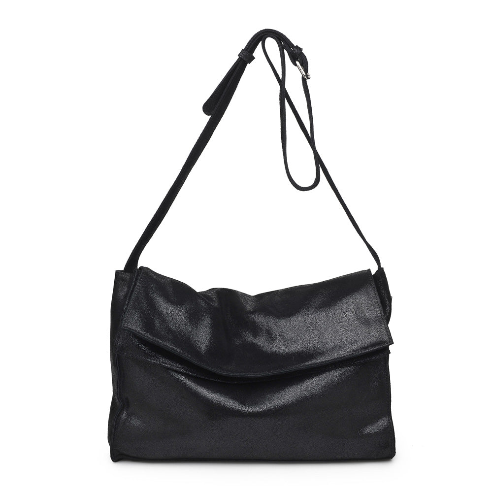 Product Image of Moda Luxe Ashley Messenger 842017115410 View 1 | Black
