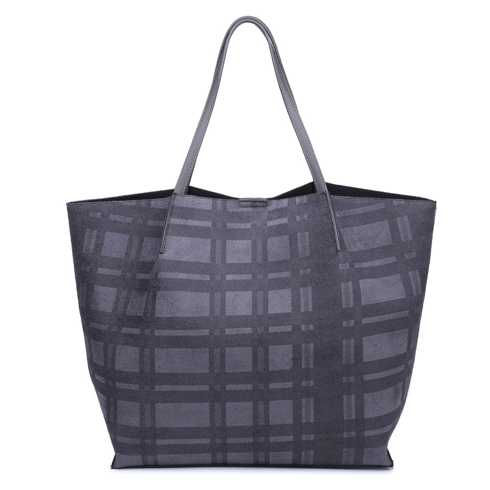 Product Image of Moda Luxe Cambridge Tote 842017116424 View 1 | Charcoal