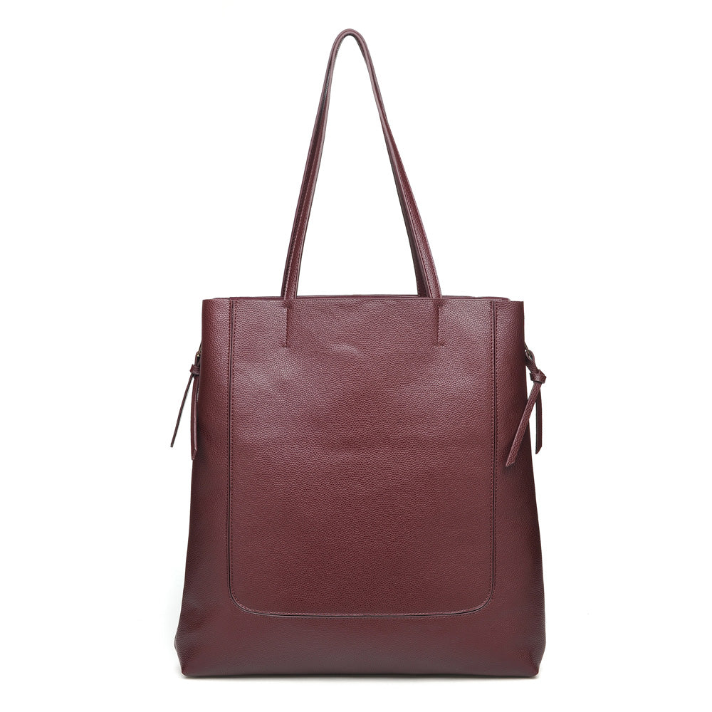 Product Image of Moda Luxe Beck Tote 842017122654 View 5 | Oxblood