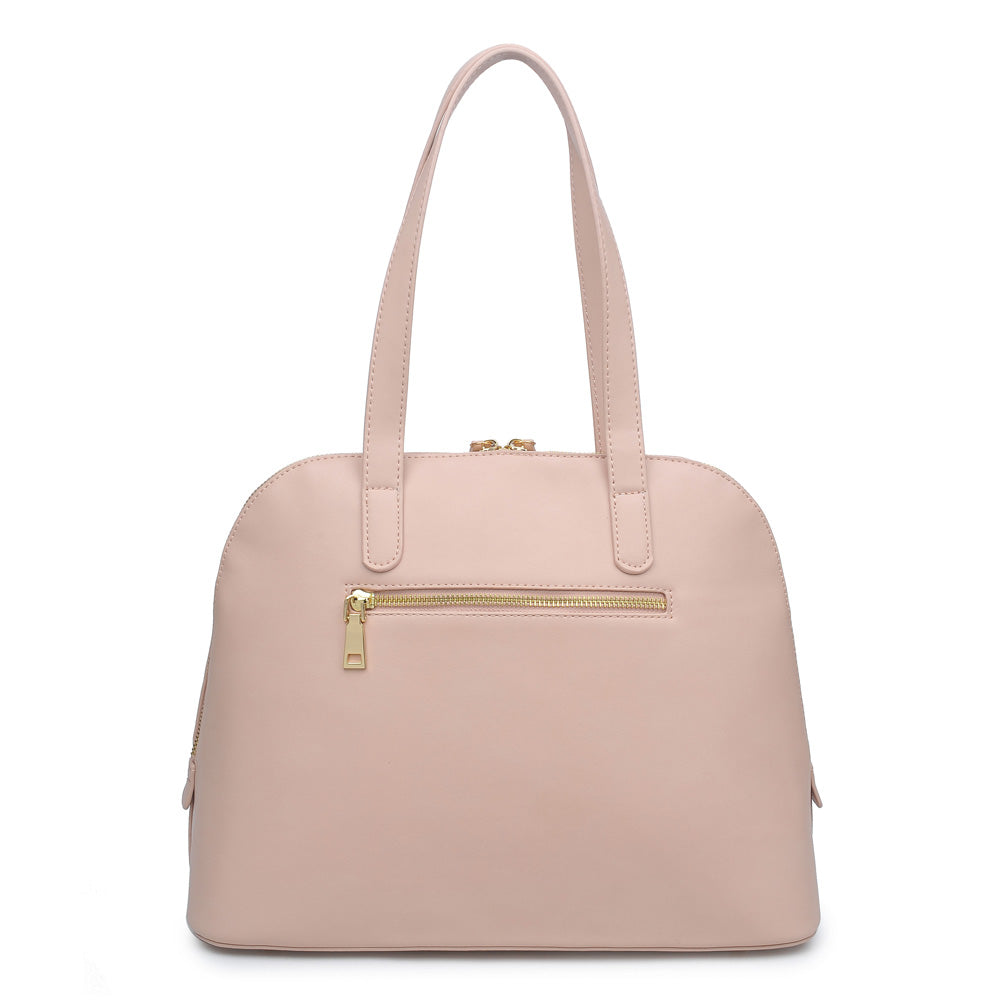Product Image of Moda Luxe Alondra Satchel 842017112228 View 3 | Nude
