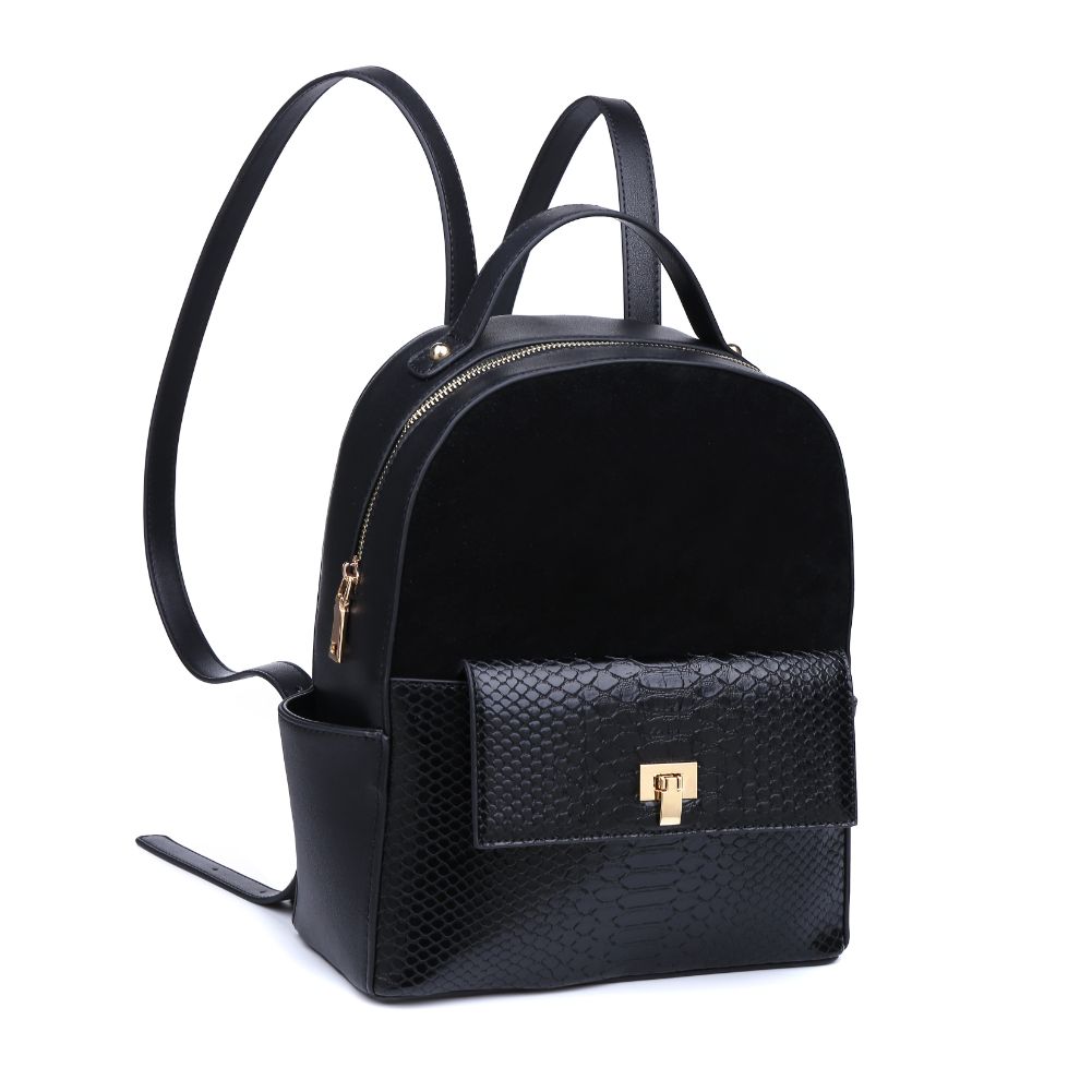 Product Image of Moda Luxe Reilley Backpack 842017121657 View 2 | Black