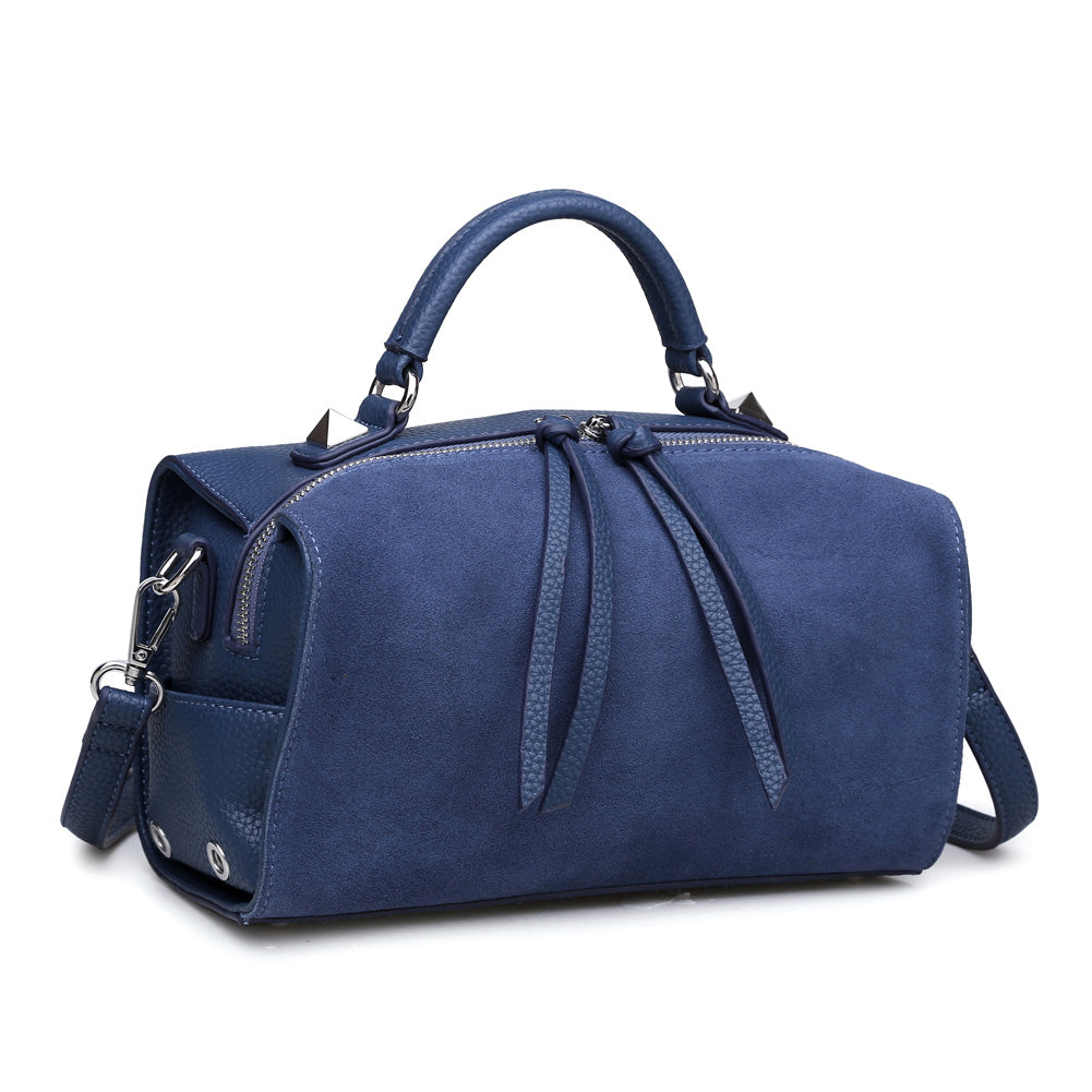 Product Image of Moda Luxe Hudson Satchel 842017115625 View 2 | Navy