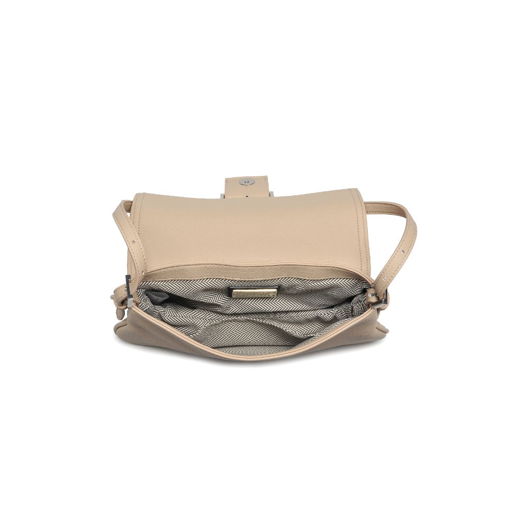 Product Image of Moda Luxe Fia Shoulder Bag 842017132561 View 8 | Almond