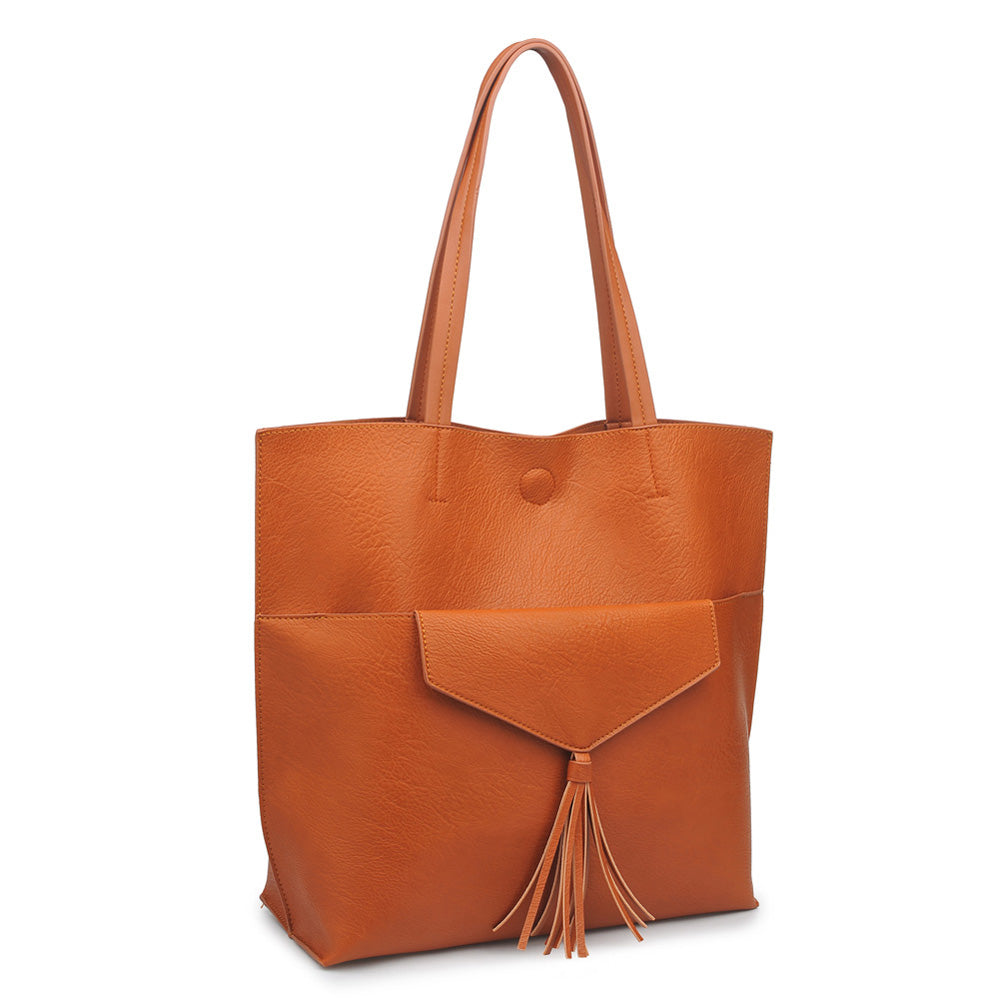Product Image of Moda Luxe Odyssey Tote 842017112167 View 2 | Tan