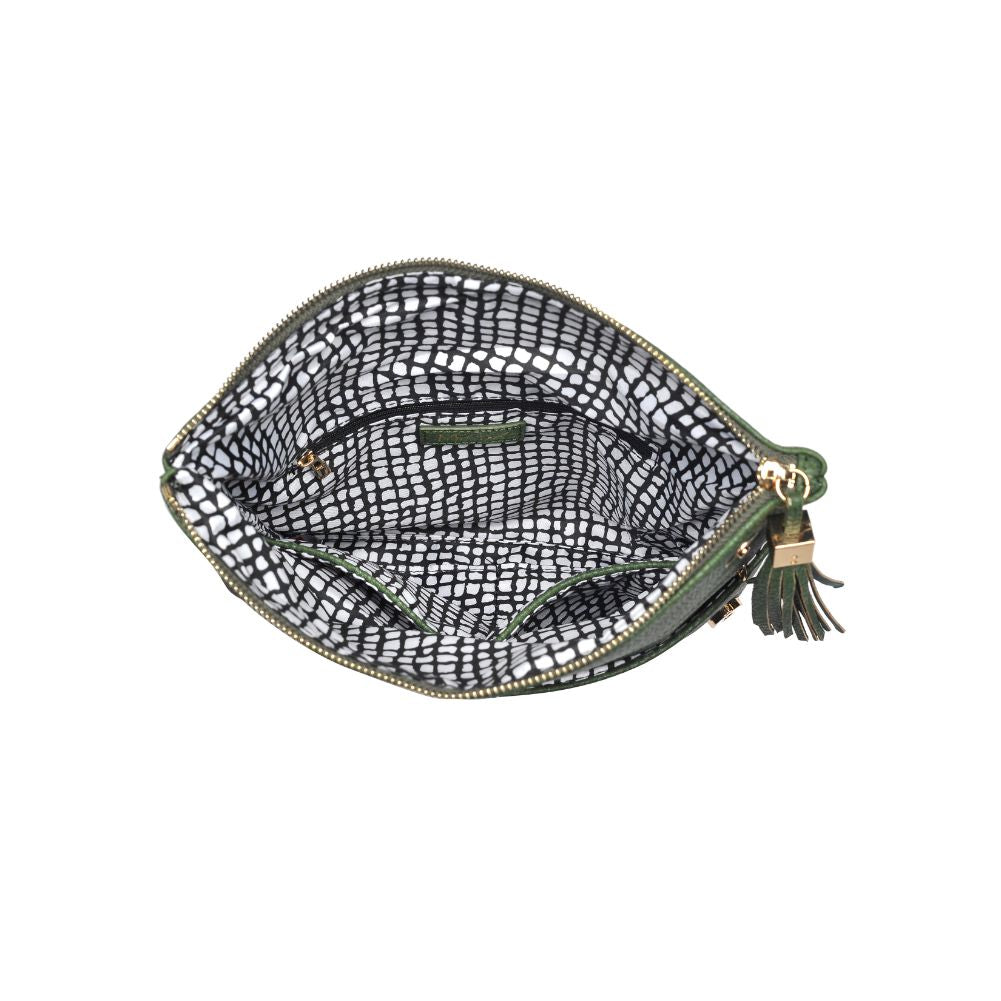 Product Image of Moda Luxe Melodie Clutch 842017100706 View 8 | Olive