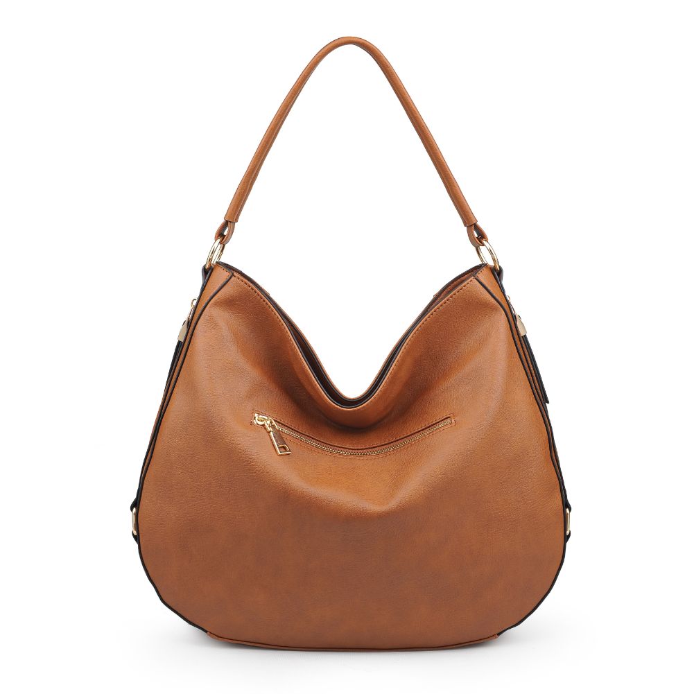 Product Image of Moda Luxe Amber Hobo 842017120742 View 3 | Tan