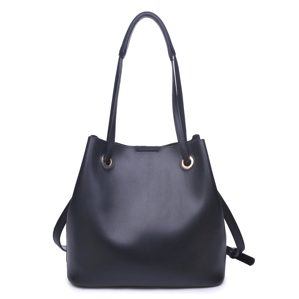 Product Image of Moda Luxe Clara Tote 842017111825 View 3 | Black