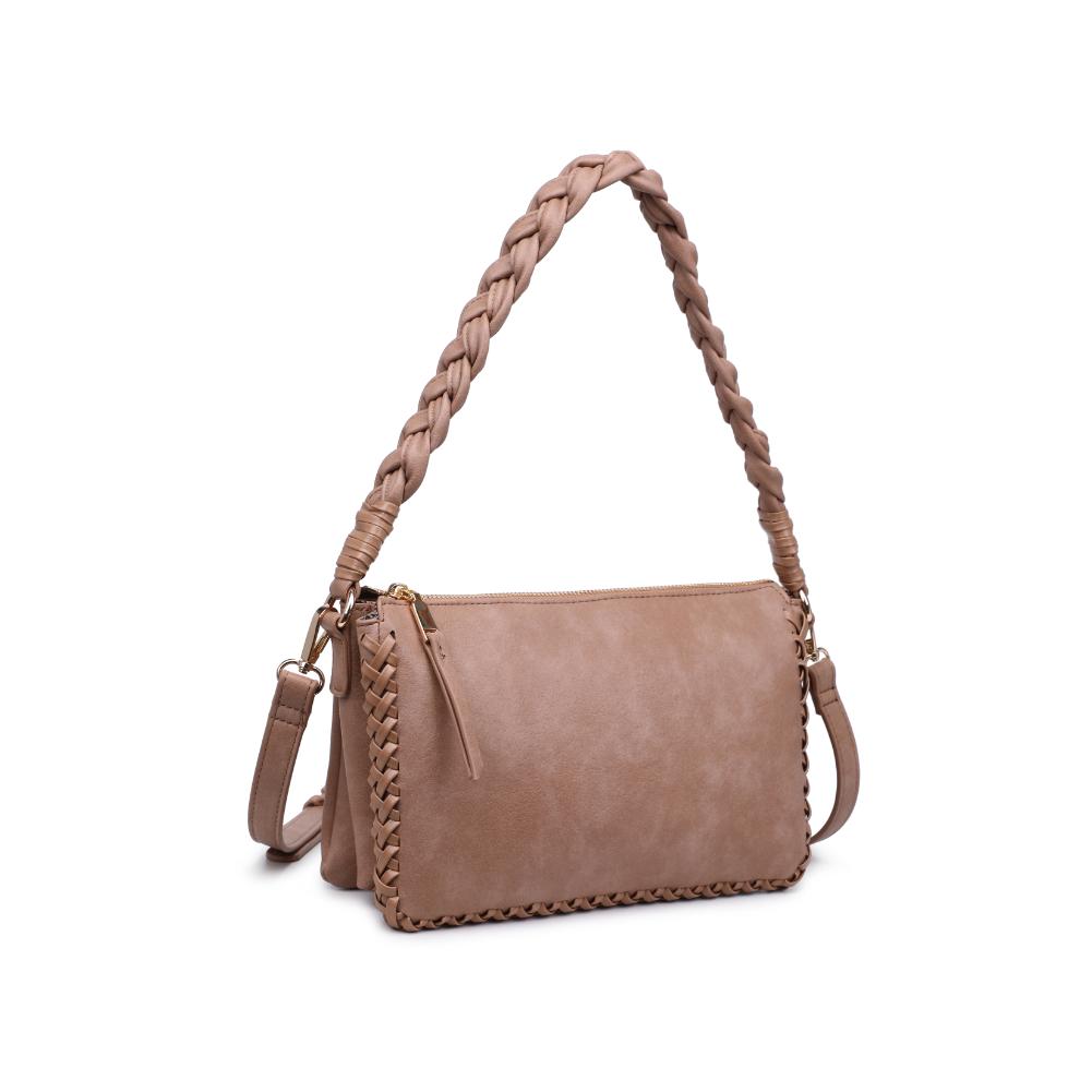 Product Image of Moda Luxe Velveta Crossbody 842017135388 View 6 | Natural