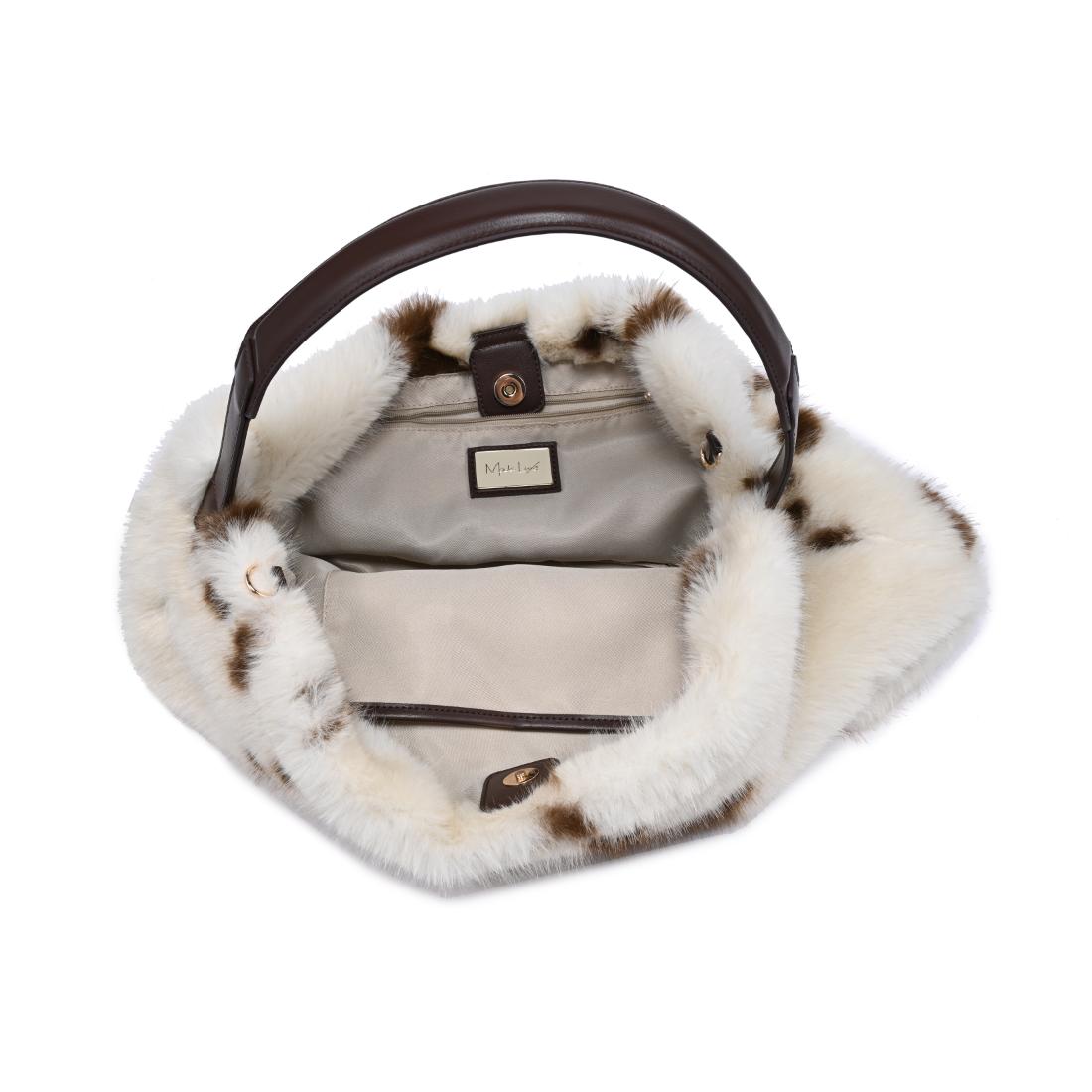 Moda Luxe Lumi Hobo 842017142997 View 8 | Brown Cream