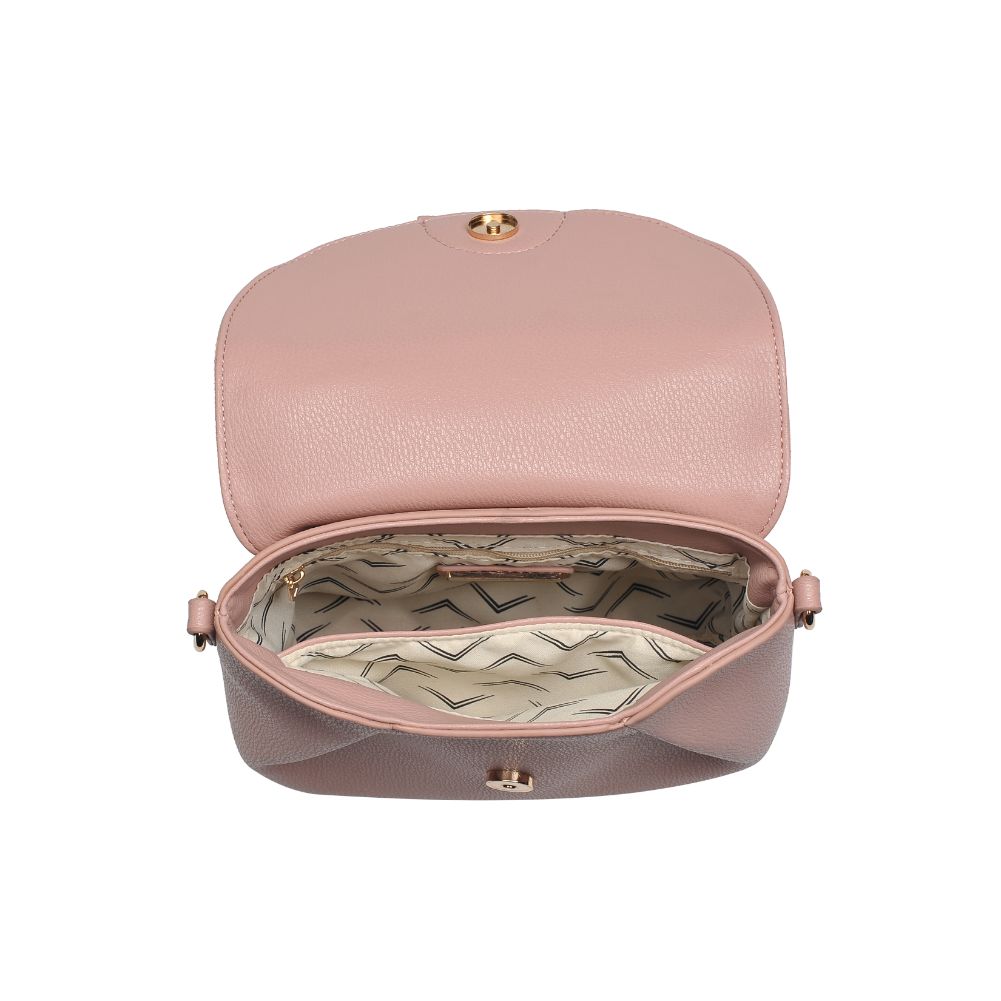 Woman wearing Blush Moda Luxe Alana Messenger 842017127154 View 9 | Blush