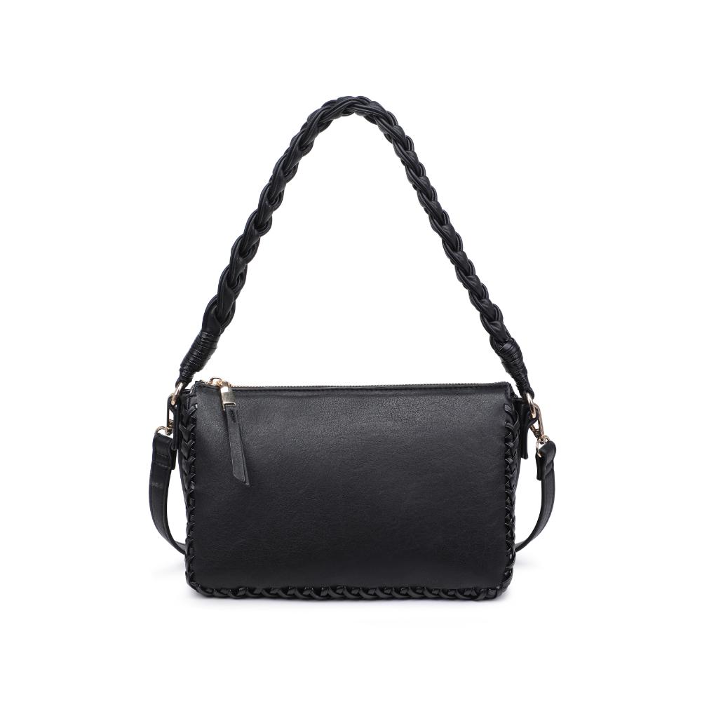 Product Image of Moda Luxe Velveta Crossbody 842017135357 View 5 | Black